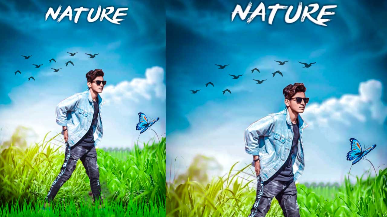 Picsart Latest Nature Editing background & Text png ...