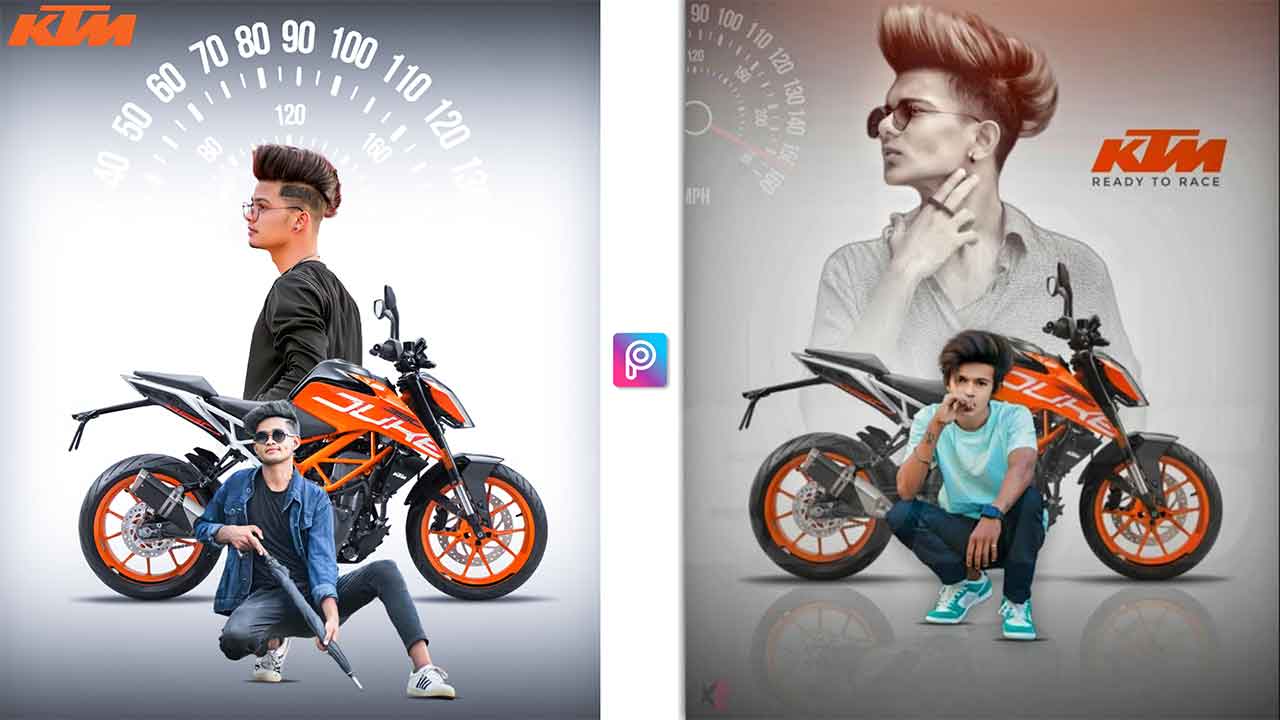 Bike Lover Photo Editing in Picsart | Backgrounds Png Download